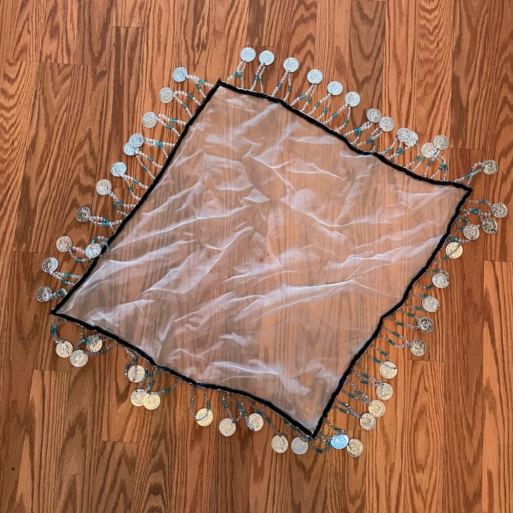 Beaded scarf